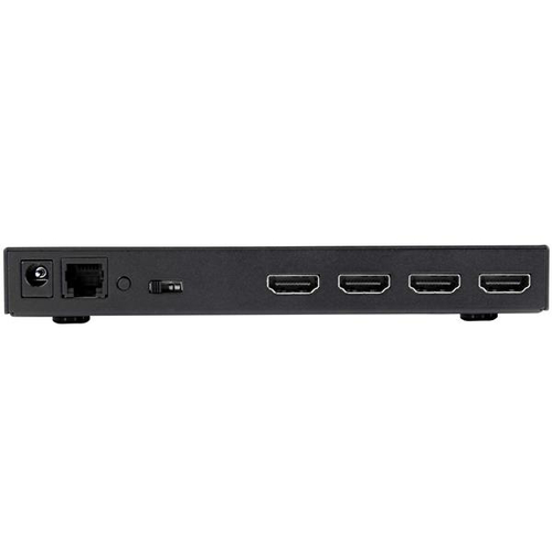 StarTech.com 4-Port HDMI Automatic Video Switch - 4K 2x1 HDMI Switch with Fast Switching, Auto-Sensing and Serial Control 