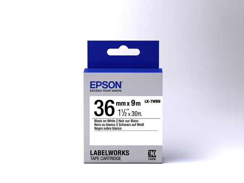 Epson Label Tape - 36 mm Width - White