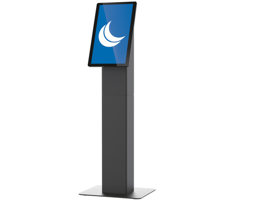 Ergonomic Solutions SpacePole Kiosk SpacePole Mini Kiosk Floorstand. Product type: Kiosk set, Product colour: Black, Mater