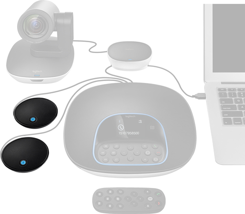 Logitech Wired Microphone - 8.50 m - Omni-directional - Detachable