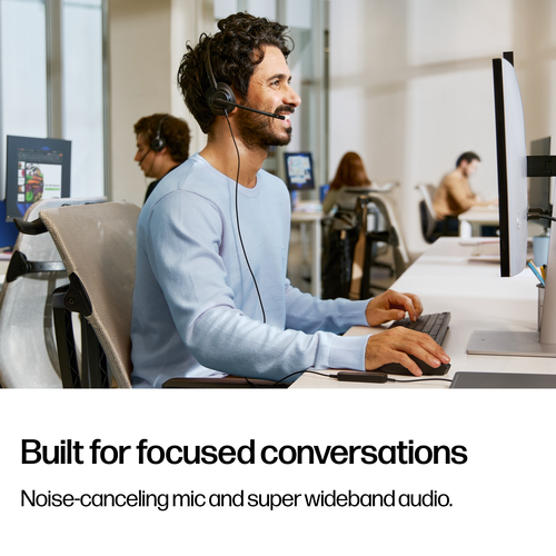 HP POLY MISSION 425 STEREO USB WIRED HEADSET CLASSIC (BULK)