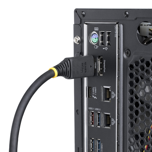 StarTech.com 3m (10ft) High Speed HDMI Cable with Gripping Connectors, 4K 60Hz/1440p 144Hz, 18Gbps, UHD HDMI Cord, TPE Jac