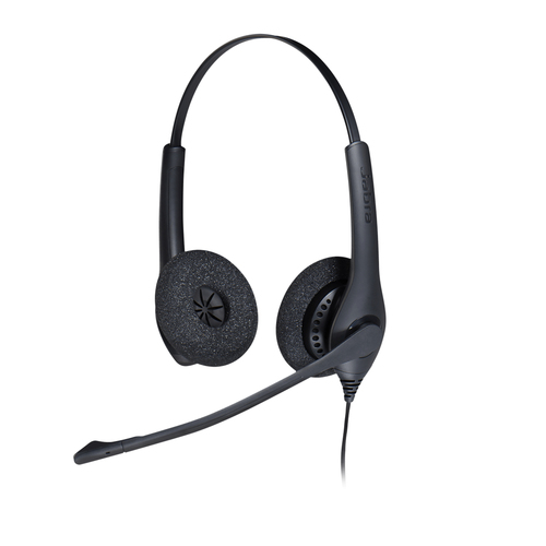 Cuffie Jabra BIZ 1500 Cavo Over-the-head Stereo - Nero - Binaural - Supra-aural - 32 Ohm - 20 Hz a 6,80 kHz - 230 cm Cavo 