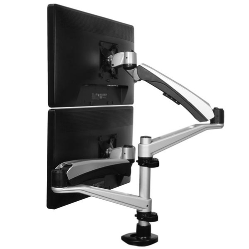 StarTech.com ARMDUAL30. Montage: Klemme, Höchstgewichtskapazität: 18 kg, Maximale Bildschirmgröße: 76,2 cm (30"), Minimale