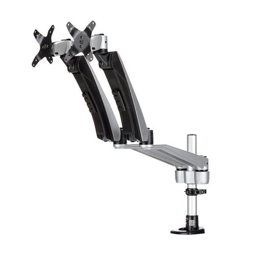 StarTech.com ARMDUAL30. Montage: Klemme, Höchstgewichtskapazität: 18 kg, Maximale Bildschirmgröße: 76,2 cm (30"), Minimale