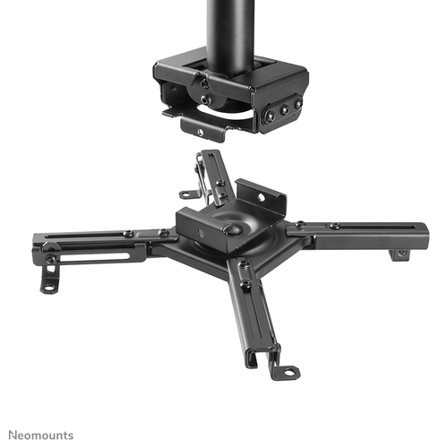 Fixation au plafond Neomounts CL25-550BL1 pour Projecteur - Noir - Réglable en hauteur - 35 kg Max