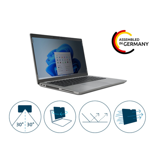 Kensington Blendfrei Blickschutzfilter - für 35,6 cm (14 Zoll) Widescreen LCD Notebook - 16:10 - Blaulicht-Reduzierung - R