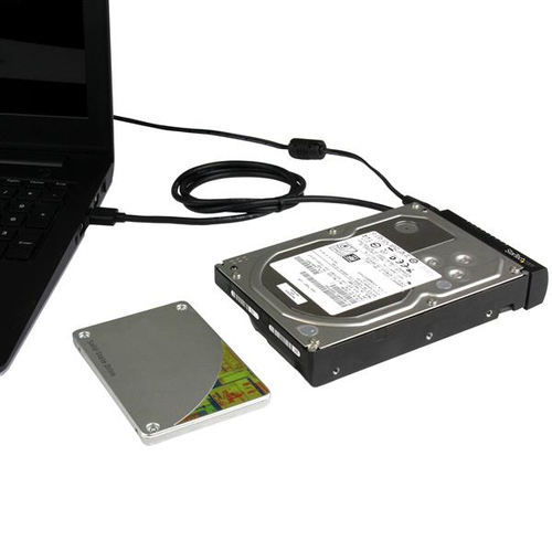 StarTech.com USB 3.1 (10 Gbps) Adapter Cable for 2.5in and 3.5in SATA SSD/HDD Drives - Supports SATA III - Tool-free Cable
