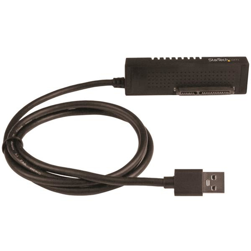 StarTech.com USB 3.1 (10 Gbps) Adapter Cable for 2.5in and 3.5in SATA SSD/HDD Drives - Supports SATA III - Tool-free Cable