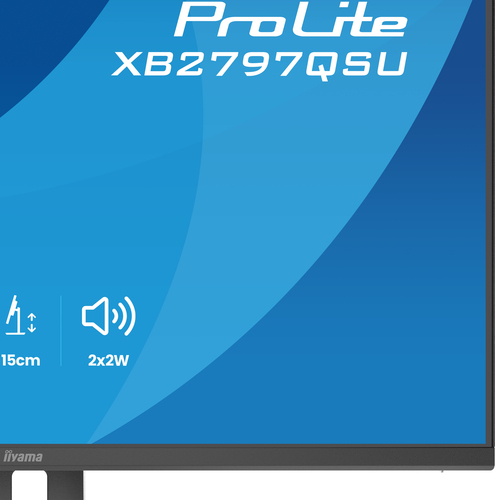 iiyama ProLite XB2797QSU-B1. Display diagonal: 68.6 cm (27"), Display resolution: 2560 x 1440 pixels, HD type: Quad HD, Di