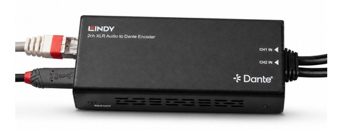 2CH XLR AUDIO TO DANTE ENCODER .
