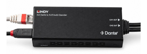 2CH DANTE TO XLR AUDIO DECODER .