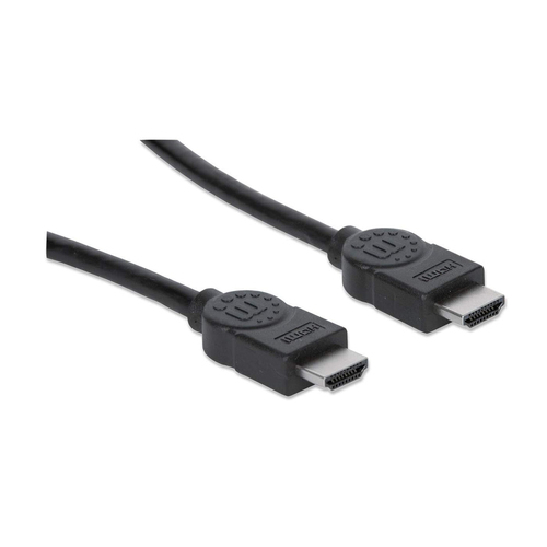 Manhattan HDMI 4K@30Hz Cable, 1m, Suitable for ALL 1080p/HD and majority of 4K uses (check your system 4K specification to