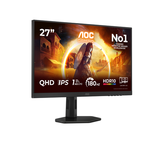 AOC G4 Q27G4XF. Display diagonal: 68.6 cm (27"), Display resolution: 2560 x 1440 pixels, HD type: Quad HD, Display technol