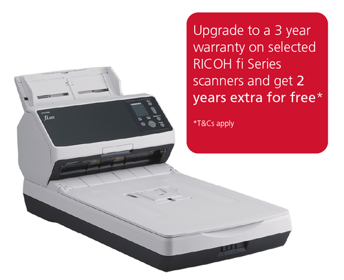Ricoh ImageScanner fi-8270 Flachbett-/ADF-Scanner - 600 dpi Optische Auflösung - 24-bit Farbtiefe - 8-bit Graustufen - USB