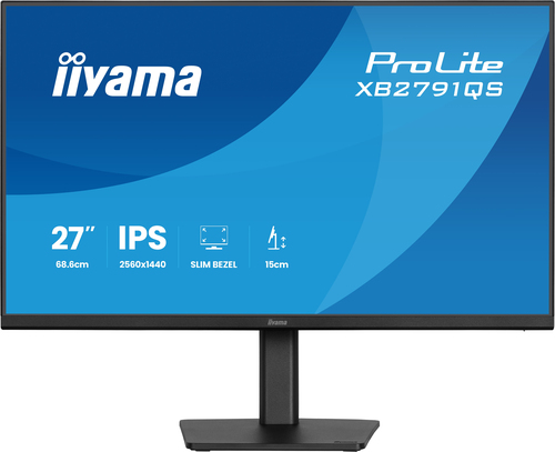 27IN IPS-PANEL 4-SIDE SLIM BEZEL 2560X1440 15CM HEIGHT ADJ.