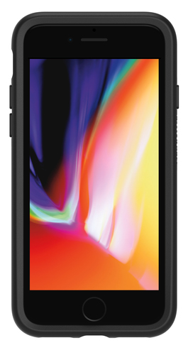 OtterBox Symmetry Case for Apple iPhone 7 Smartphone - Black - Drop Resistant, Wear Resistant, Bump Resistant, Tear Resist