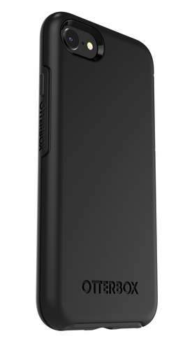 OtterBox Symmetry Case for Apple iPhone 7 Smartphone - Black - Drop Resistant, Wear Resistant, Bump Resistant, Tear Resist