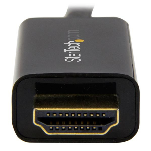 StarTech.com DisplayPort auf HDMI Kabel - 3m - 4k 30Hz - Unterstützt bis zu1920 x 1200 - Schwarz