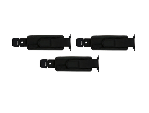 Zebra Einstellbar Handschlaufe - 3 / Pack - 19,1 mm Höhe x 63,5 mm Breite x 139,7 mm Länge - Schwarz - Leder, Hypalon, Pla