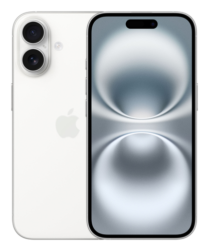 Apple iPhone 16 128GB White. Display diagonal: 15.5 cm (6.1"), Display resolution: 2556 x 1179 pixels. Processor family: A
