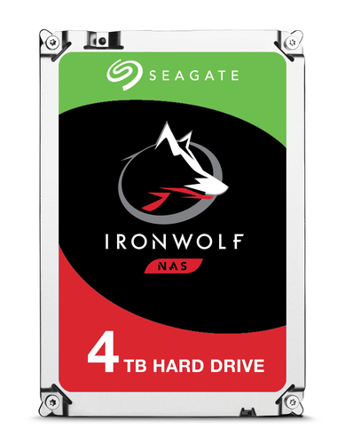Disco rigido Seagate IronWolf ST4000VN008 - 3.5"" Interno - 4 TB - SATA (SATA/600) - Registrazione magnetica convenzionale