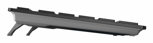 CHERRY KW 9200 MINI Teclado - Com fios/sem fios Conectividade - USB Tipo C Interface - Checo - Preto - Bluetooth/RF - 5 - 