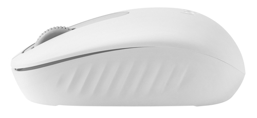 Logitech M196 Mouse - Bluetooth - Optical - Off White - Wireless - 10 m - 1000 dpi - Scroll Wheel - Symmetrical - 1 x AA B