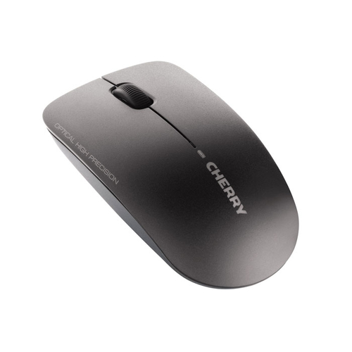 CHERRY DW 3000 Keyboard & Mouse - French - USB Wireless RF - USB Wireless RF - Optical - 1200 dpi - Scroll Wheel - Calcula