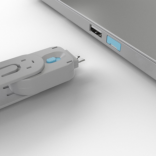 Lindy USB Type A Port Blocker Key, Blue. Product type: Port blocker key, Compatible ports/slots: USB Type-A, Product colou