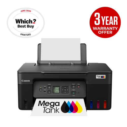 Canon PIXMA G3570. Print technology: Inkjet, Printing: Colour printing, Maximum resolution: 4800 x 1200 DPI. Copying: Colo