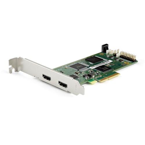 StarTech.com PEXHDCAP4K. Hostschnittstelle: PCIe, Video-Auflösung: 4096 x 2160 Pixel, Unterstützte Seitenverhältnisse: 4:3