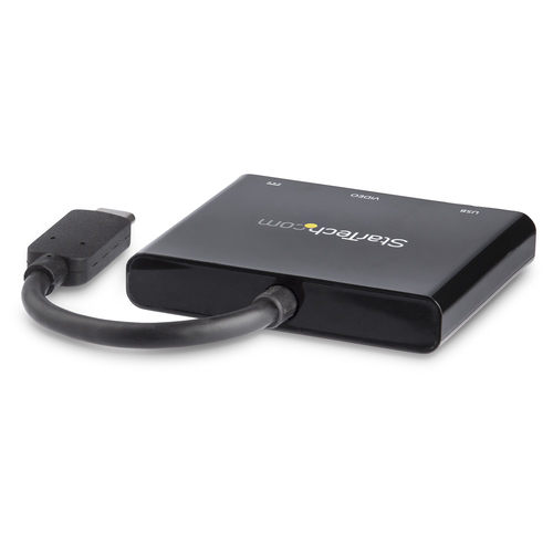 StarTech.com USB-C to HDMI Adapter - 4K 30Hz - Thunderbolt 3 Compatible - with Power Delivery (USB PD) - USB C Adapter Con