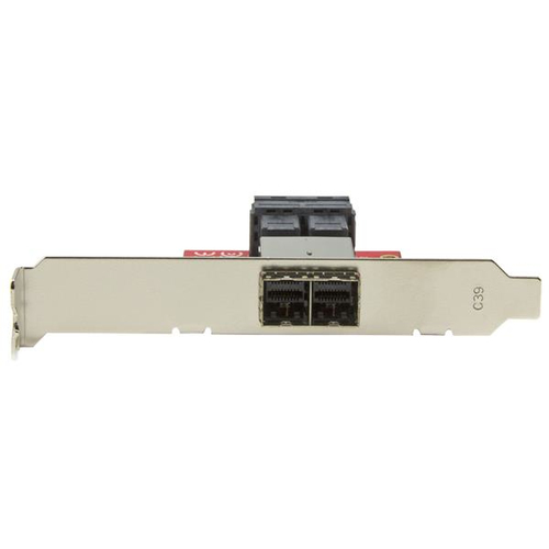 StarTech.com SFF86448PLT2. Hostschnittstelle: Mini SAS, Ausgangsschnittstelle: Mini-SAS HD. Produktfarbe: Rot, Zertifizier