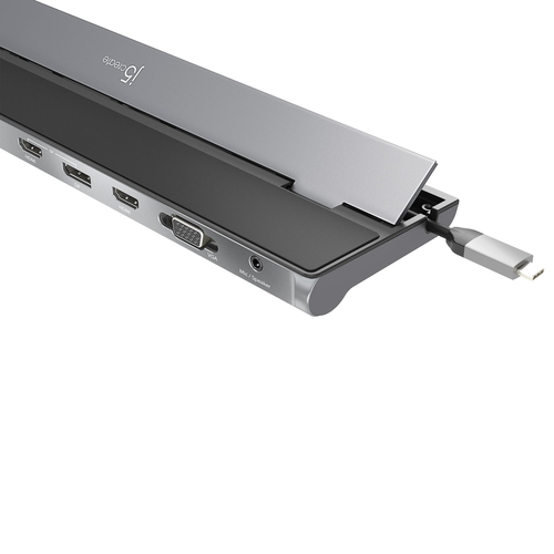 USB-C TRIPLE DISPLAY DOCKING STATION WITH 100W PD ADAPTER - E