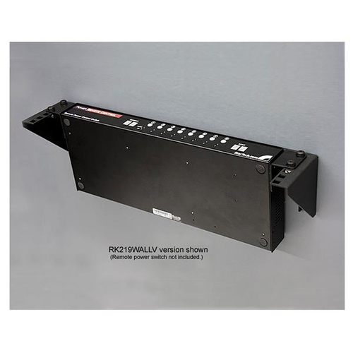 StarTech.com 48cm Steel Vertical Wall Mount Equipment Rack Bracket - 1U Wall Mount Bracket - 2 Year Warranty