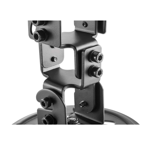 Manhattan Projector Mount, Ceiling, Universal, Tilt, Swivel & Rotate, Height: 15cm, Max 13.5kg, Black, Lifetime Warranty. 