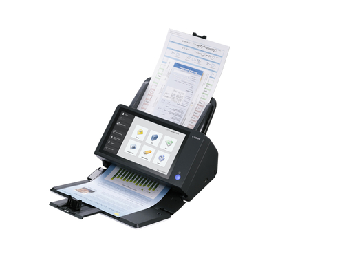 Scanner à alimentation feuille à feuille Canon imageFORMULA ScanFront 400 - Résolution Optique 600 dpi - Couleur 24 bit - USB