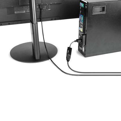 StarTech.com DisplayPort to HDMI Adapter - 4K DP to HDMI Converter - UHD 4K 60Hz - 1 x 20-pin DisplayPort 1.4 Digital Audi