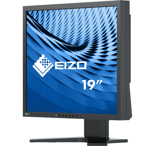 EIZO FlexScan S1934H-BK. Anzeigegrösse (Diagonal): 48,3 cm (19"), Auflösung: 1280 x 1024 Pixel, HD type: SXGA, Display tec