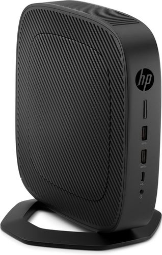 HP t640. Processor frequency: 2.4 GHz, Processor family: AMD Ryzen Embedded, Processor model: R1505G. Internal memory: 4 G