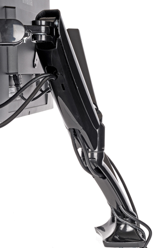 iiyama DS3002C-B1 Desk Mount for Monitor - Black - 2 Display(s) Supported - 68.6 cm (27"") Screen Support - 5 kg Load Capa