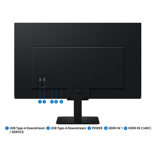 Monitor LED Samsung S27FM500EU 685,8 mm (27") Classe Full HD - 16:9 - 68,6 cm (27") Viewable - Vertical Alignment (VA) - L