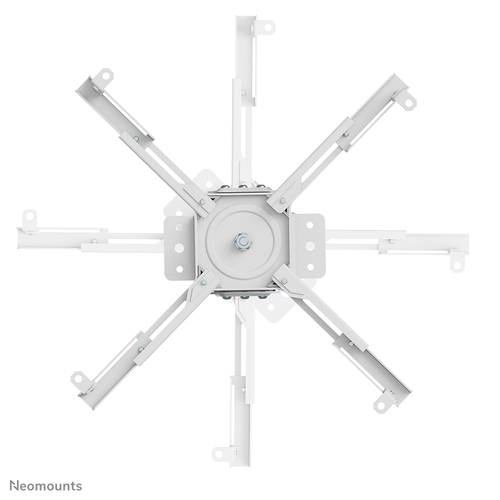 Fixation au plafond Neomounts CL25-540WH1 pour Projecteur - Blanc - Réglable en hauteur - 35 kg Max - Acier
