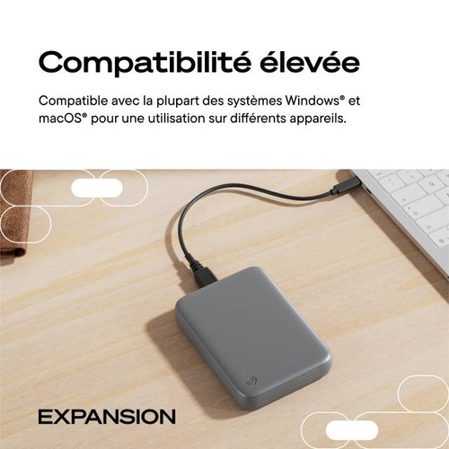 Seagate 2 TB Unidade de estado sólido