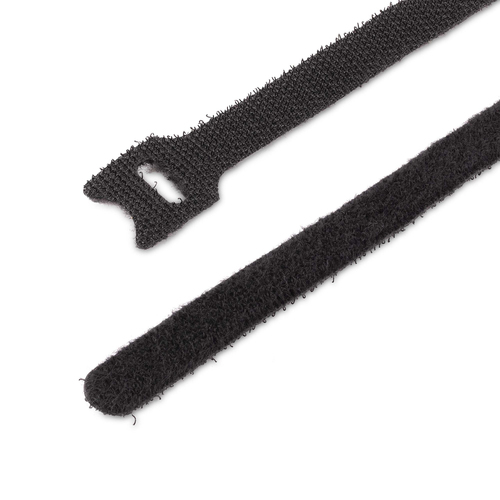 StarTech.com Kabelbinder - Schwarz - 50 Pack Paket - Kabelverbindungsstrip - 149,9 mm Länge x 35 mm Durchmesser - Nylon
