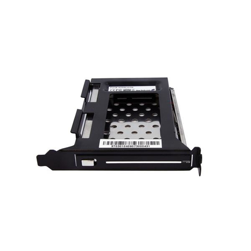 StarTech.com Drive Slot Adapter SATA/600 - Serial ATA/600 Host Interface Internal - Black - 1 x HDD Supported - 1 x SSD Su