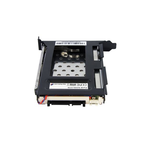 StarTech.com Drive Slot Adapter SATA/600 - Serial ATA/600 Host Interface Internal - Black - 1 x HDD Supported - 1 x SSD Su