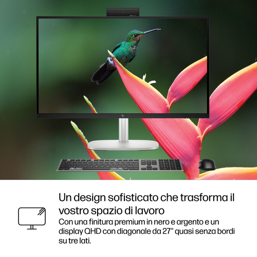 HP EliteStudio 8 G1i AI Wolf Pro Security Edition. Tipo di prodotto: PC All-in-one. Dimensioni diagonale schermo: 68,6 cm 