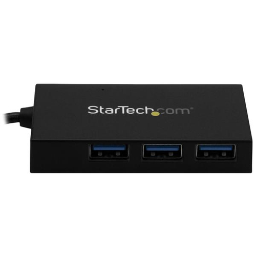 StarTech.com 4 Port USB 3.0 Hub - USB-A auf 3x USB-A und 1x USB-C - inklusive Netzteil - USB Hub - Desktop USB C Hub - 4 T